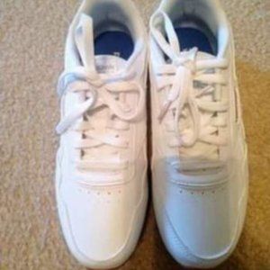 Rose gold Reebok Classics